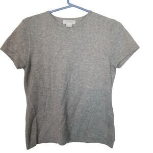 Marshall Fields Womens Cashmere Sweater Size M Quiet Luxury Classic Minimalist